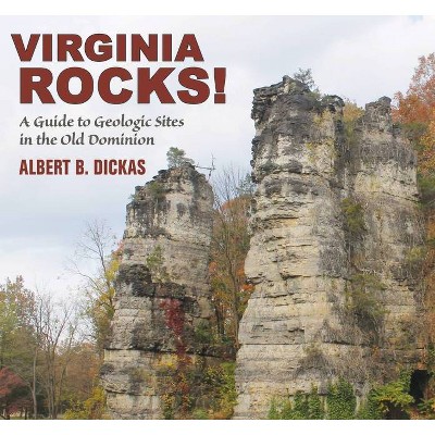 Virginia Rocks - by  Albert Dickas (Paperback)