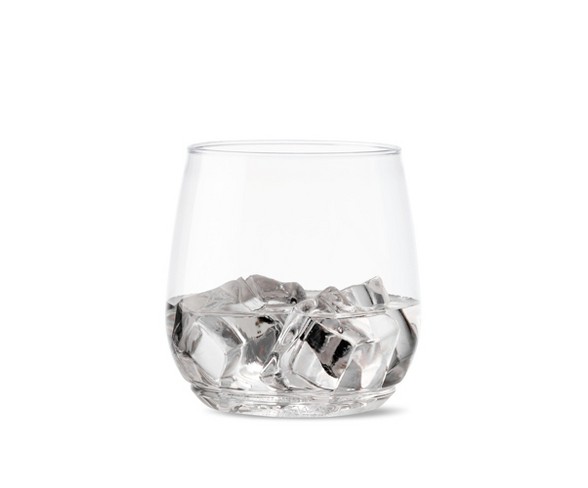 12oz Tumbler Junior Plastic Cocktail And Whiskey Glasses Set of 12 - TOSSWARE