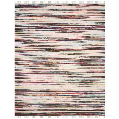 Rag Rug RAR126 Hand Woven Indoor Rugs - Safavieh