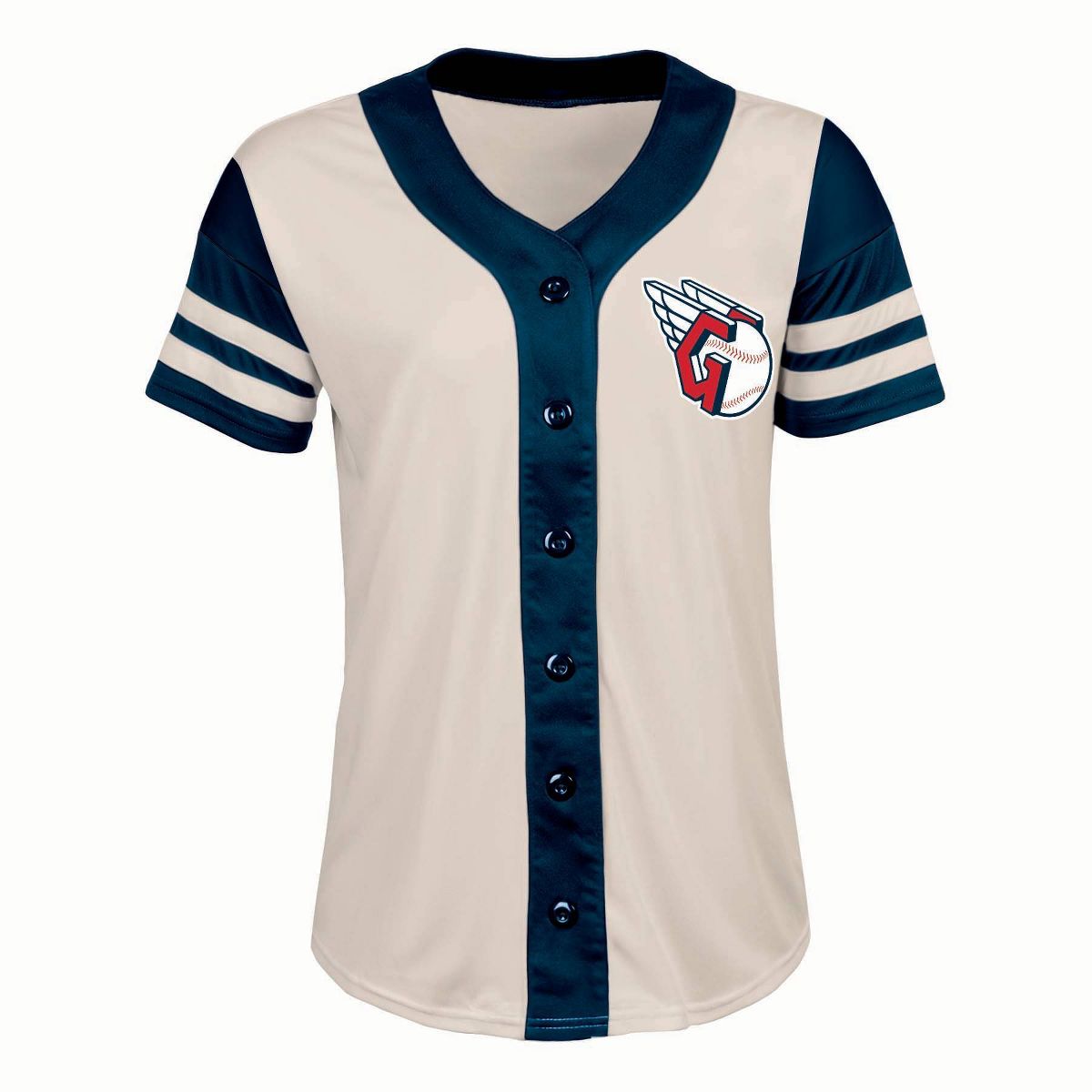 MLB Cleveland Guardians Women's Antique White Jersey