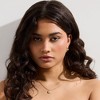 EVRY JEWELS WATERPROOF Gold or Silver Plated Stainless Steel You're Glowing Necklace - 3 of 4