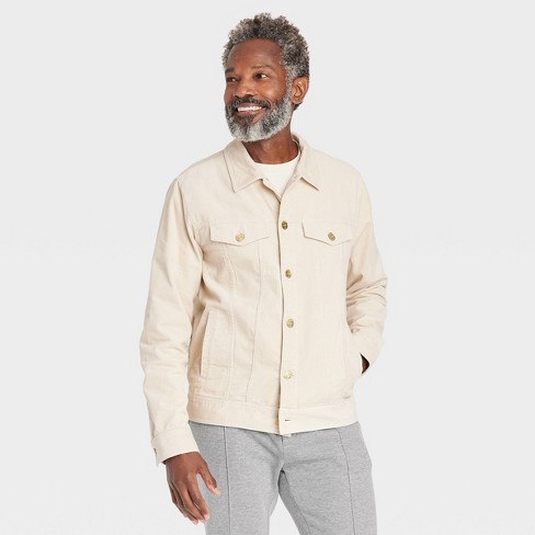 Houston White Adult Corduroy Trucker Jacket - White S : Target