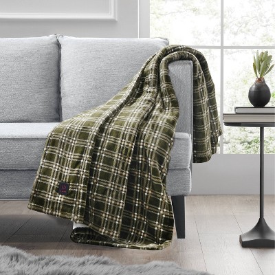 Sunshine Light Green Plaid Fabric