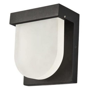Elegant Lighting Raine Integrated LED wall sconce in black