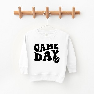 The Juniper Shop Game Day Football Toddler Graphic Sweatshirt - 1 of 3