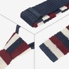 INSPIRE CHIC Men's Knitted Striped Skinny Neckties - 3 of 4
