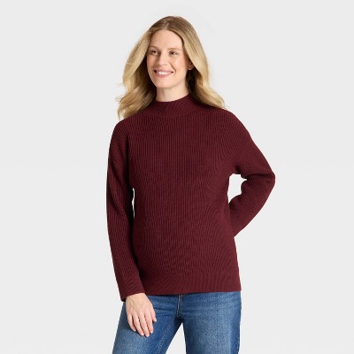 Futuro Fashion Women's Maternity Chunky Cardigan With Zip – Long Sleeve, Cowl Neck – Sizes 8-14 UK (MV151)