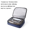 2pcs Small Waterproof Portable Lunch Bag Outdoor Picnic Lunch Box Insulation Bag(Navy) - 4 of 4
