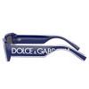 Dolce & Gabbana DG 6187 309487 Womens Rectangle Sunglasses Blue 53mm - 3 of 3