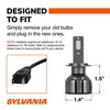 SYLVANIA H7 LED Ultra -  Fog Lights For Cars and Trucks - Headlight Bulbs for Off Road Powersports - 6000k Cool White LED Light - Maximum Lifespan - 4 of 4