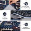 Washable Area Rug Modern Geometric Boho Floor Rugs for Living Room Easy to Care Non Shedding Farmhouse Accent Carpet for Nursery - 4 of 4