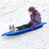 Gracious Living H2O! Raptor Boggan, Plastic Snow Sled for Kids & Adults (2 Pack) - 4 of 4