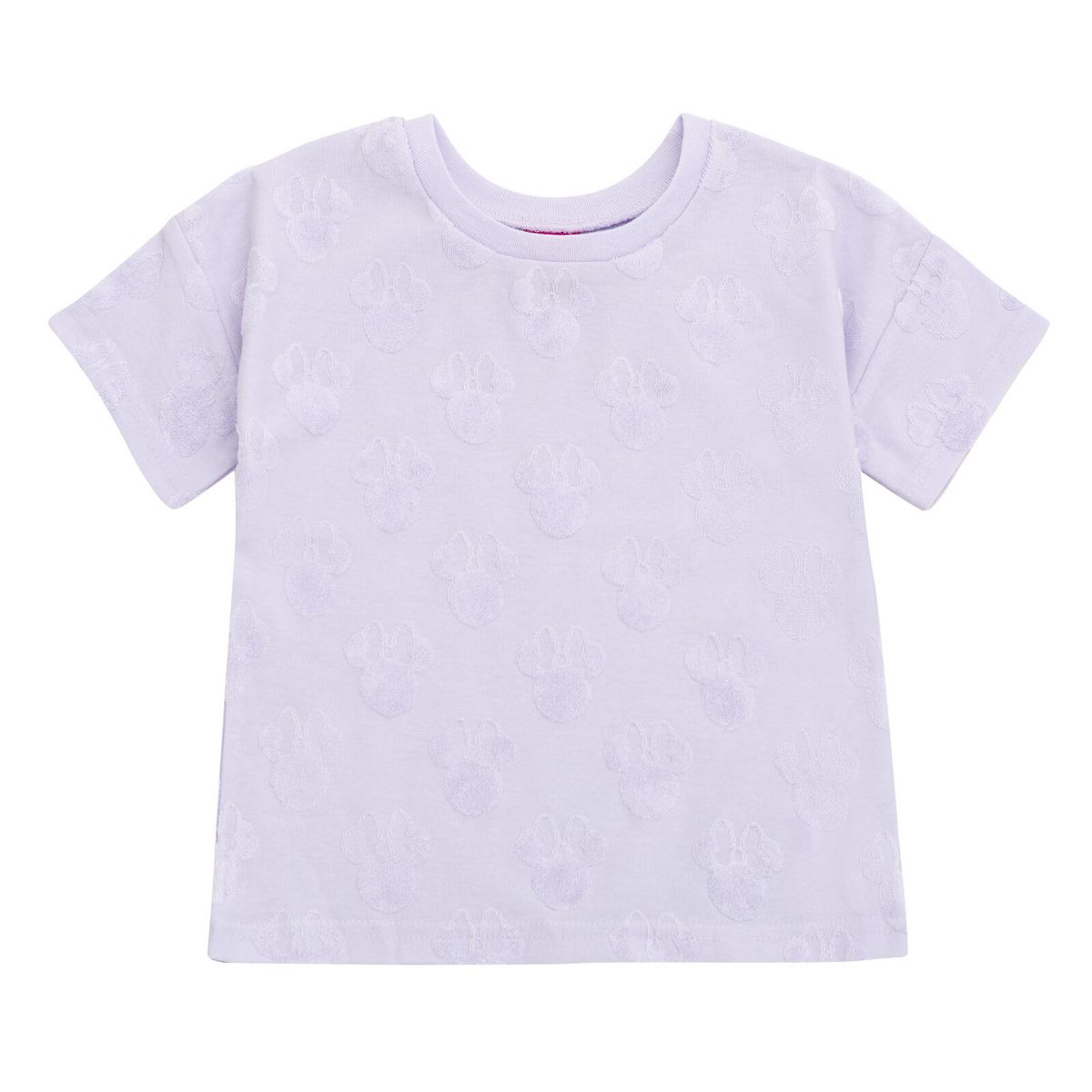 Disney Minnie Mouse Girls' Loop Terry T-Shirt and Shorts Set Little Kid to Big Kid - thumbnail 4