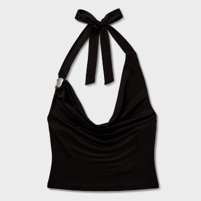 Women's Cowl Neck Halter Top - Wild Fable™