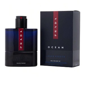 Prada Luna Rossa Ocean By Prada Men Cardamom, Yuzu, Ginger, Grapefruit, Woody Notes Eau De Parfum Spray 3.4 Oz - 1 of 1
