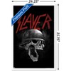 Trends International Slayer - Grey Scale Hellmit Framed Wall Poster Prints - 3 of 4