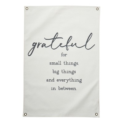 tagltd Grateful Canvas Wall Decor