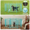Dog Playpen 32 Inch 8 Panels, Heavy Duty Metal Pet Playpen Indoor Outdoor Exercise Pen with Doors for Large Medium Small Dogs Indoor Outdoor - 4 of 4