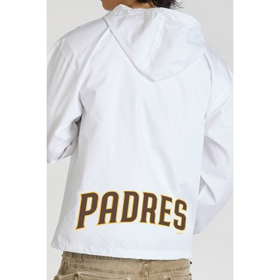 MLB San Diego Padres Men's Champion White Packable Jacket - XL — фото 3