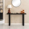 MH London Mila 30" Solid Wood Console Table with Rectangle Top - 4 of 4