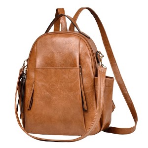 Narwey Small Backpack for Women Designer Leather Mini  display picture 3