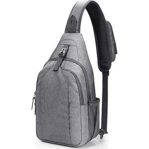 Everyday Carry Sling Bag with RFID Protection, Lightweight Anti-Theft Crossbody Backpack for Hiking, Travel - 1 of 4