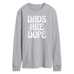 Men's - Instant Message - Dads Are Dope Long Sleeve Graphic T-Shirt - 1 of 4