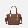 MKF Collection Devorah Stylish Tote Handbag Signature Printed by Mia K - 2 of 4