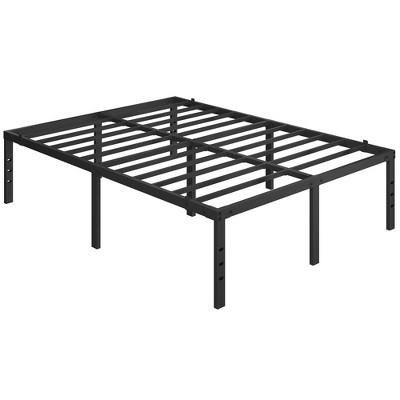 Yaheetech Metal Platform Bed Frame with Heavy Duty Steel Slat Support and Underbed Storage Space