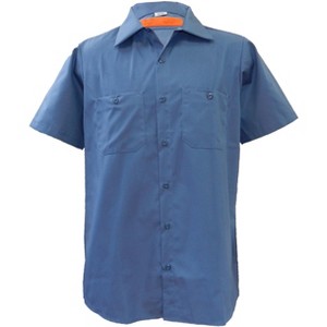 Solar 1 Clothing Industrial Short Sleeve Work Shirt MS24 - 1 of 3