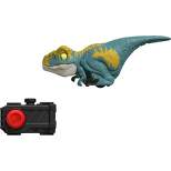 Jurassic World: Dominion Uncaged Click Tracker Velociraptor Blue Dinosaur Toy