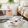 Underbed Latching Clear Storage Box - Brightroom™ - 2 of 4