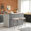 WestinTrends 29" Upholstered Saddle Seat Counter Stool - 2 of 4