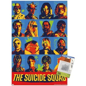 Trends International DC Comics Movie The Suicide Squad - Grid Unframed Wall Poster Prints - 1 of 4