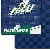 NCAA Florida Gulf Coast Eagles Diagonal Ghost Checker Double Sided Blanket - 2 of 3