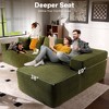 HOMLUX L Shape Modular Sectional Sofa Couch, Deep Seat Modern Minimalist Couches for Living Room - 4 of 4