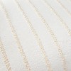 26"x26" Tufted Rib Stripe Euro Bed Pillow Cream/Natural: Cotton, Indoor, Removable Cover - Hearth & Hand™ with Magnolia - 3 of 4
