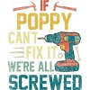 Adult Design By Humans If Poppy Can't Fix It We're All By nathanhoang Pullover Hoodie - 2 of 2