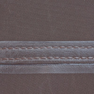 Ultimate 28" Beige and Brown Polyester Patio Chair Cover