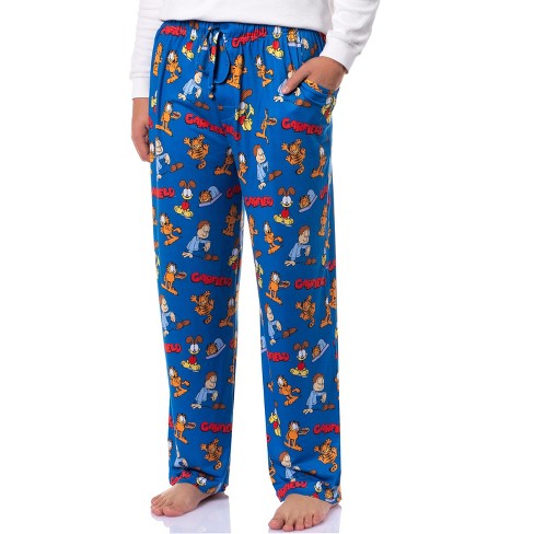 Garfield Comic Men's Odie Jon Sleep Tossed Print Pajama Pants For Adults - image 1 of 4