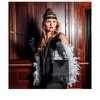 HalloweenCostumes.com Women's Black Fringe 1920's Flapper Costume - 4 of 4