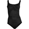 Lands' End Women's  Slender Suit Carmela One Piece Swimsuit - 3 of 4