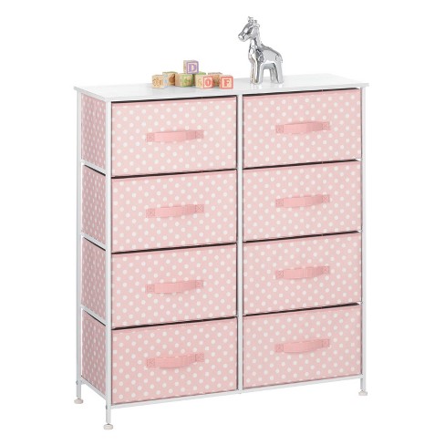 Pink store baby dresser