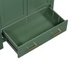 NicBex 30" Bathroom Vanity with Sink, Bathroom Cabinet Storage with 1 Functional Drawers and 1 Spacious Cabinet for Bathroom, Green - 4 of 4