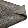 Modway Berit 5x8 Area Rug – Distressed Vintage Floral Lattice in Brown/Beige, Tight Low Pile Two-Ply Polypropylene Yarn Carpet - 4 of 4