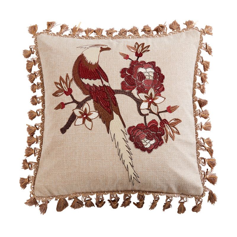 Astrid Bird Decorative Pillow - Levtex Home, 1 of 4