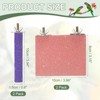 Unique Bargains Bird Perch Stand Wooden Parrot Perch Stand Toy Paw Grinding Stick Bird Cage Accessories 4 Pcs - 2 of 4