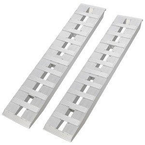 Loading Ramps for Pickup Trucks,ATV Ramp Loading Ramps for Motorcycles, ATV/UTV, Lawn mowers, Tractors - 1 of 4