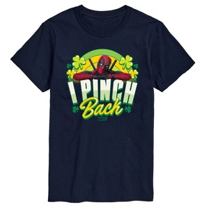 Men's - Marvel - St. Patrick's Day I Pinch Back Short Sleeve Graphic T-Shirt - 1 of 4