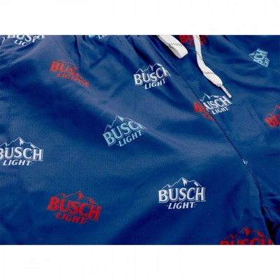 Busch Mens Busch Light Logo Pattern Board Shorts - Small — фото 3